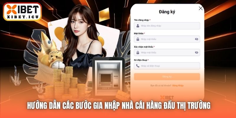 Hướng dẫn các bước tham gia cá cược tại nhà cái Xibet