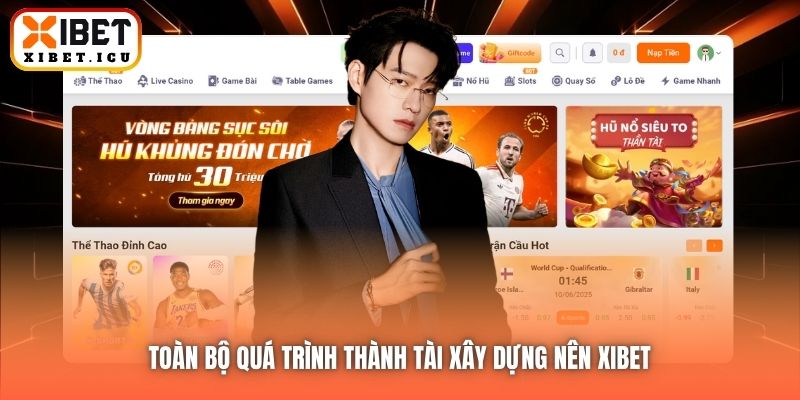 Toàn bộ quá trình Thành Tài xây dựng nên Xibet